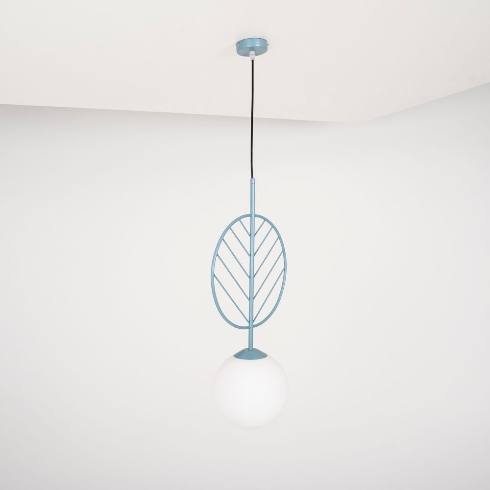Подвесной светильник LEAF B Голубой