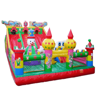 Коммерческий надувной батут "Цирковая арена" 14*7*6 м