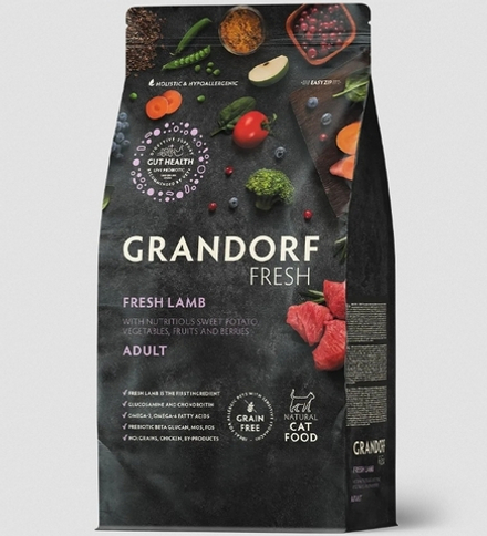 GRANDORF FRESH Ягненок с бататом для кошек