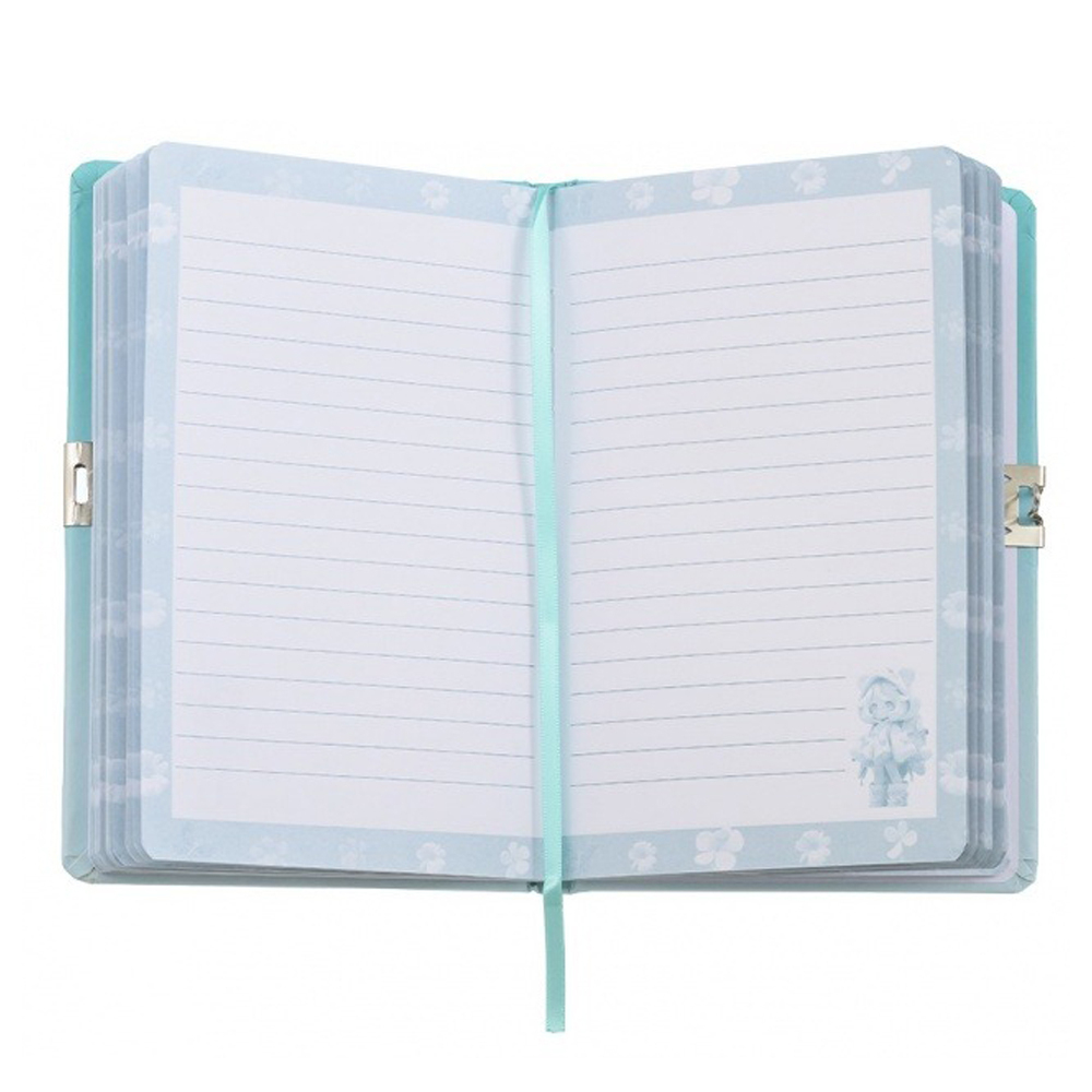 Блокнот детский Basir на замке, формат А5, серия "Девочка", яркая обложка, 80 листов, размер 19*12.5 см