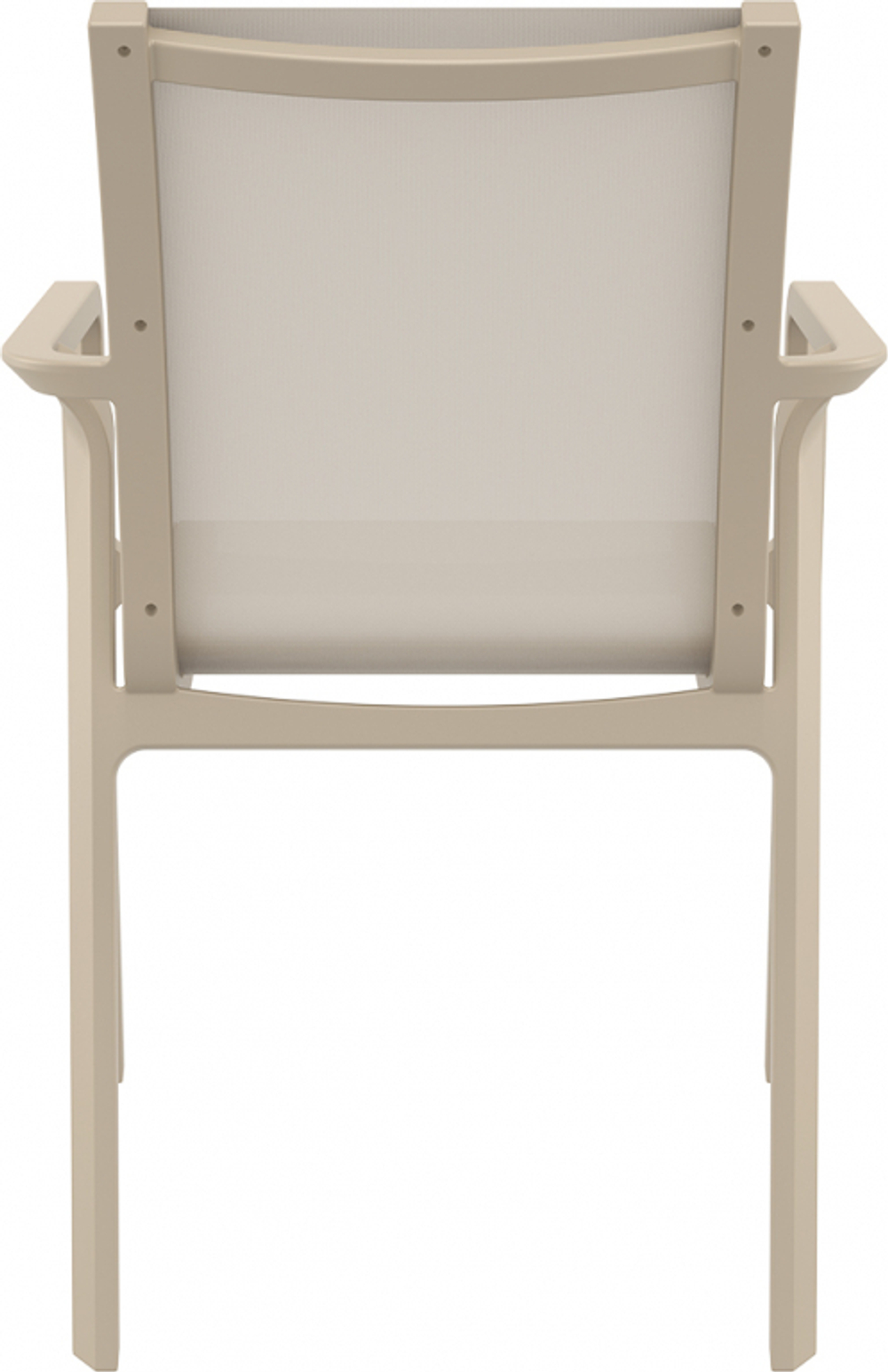 Кресло пластиковое Siesta Contract Pacific, бежевый