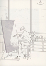 Mystery. Korean Webtoon. Coloring Book