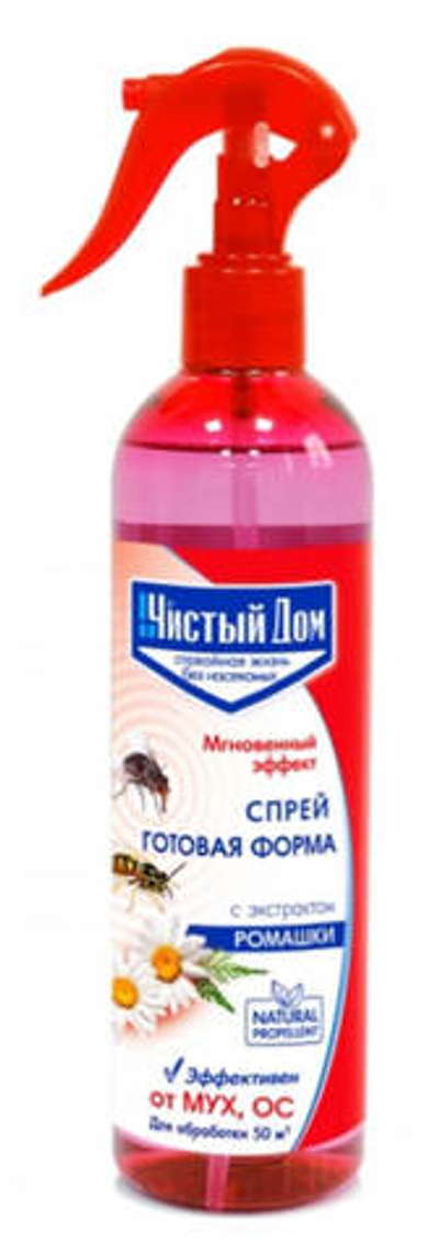 Спрей ЧИСТЫЙ ДОМ от мух и ос 400 мл