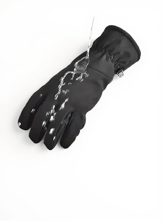 Перчатки тактические армейские утепленные на флисе Черный