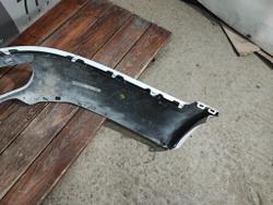 Юбка заднего бампера Volkswagen Passat B8 Alltrack 14-20 Б/У Оригинал 3G9807521