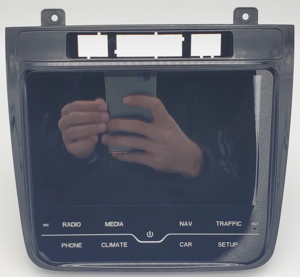 Штатный монитор для Volkswagen Touareg II 2010-2018 (взамен RCD550, поддержка подогревов) - Carmedia SL-V801 на Android 10, 8Гб+128Гб, CarPlay, 4G SIM-слот