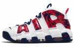 Кроссовки Nike Air More Uptempo Red Navy Camo Air
