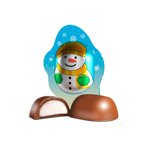 Конфета шоколадная Снеговик 6,5 г