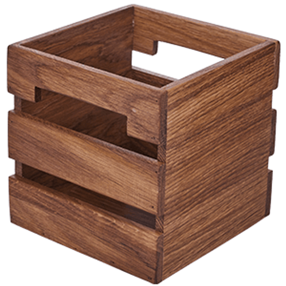 Ящик для кондиментов дуб; H=15,L=15,B=15см