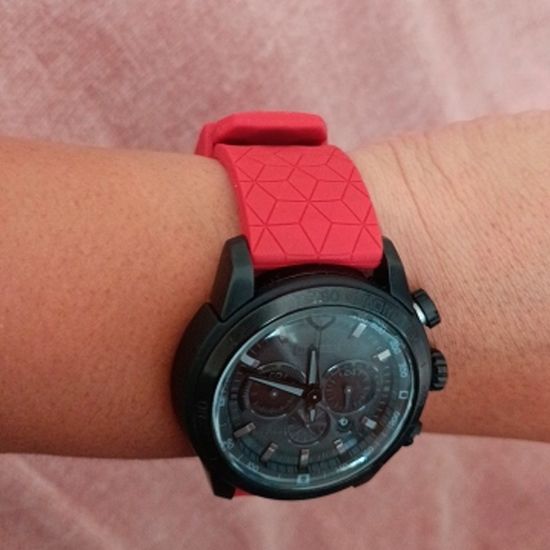 Ремешок Ranger 24 мм для Suunto 9 Baro, Suunto 7, Suunto Spartan Sport силиконовый быстросъемный (Красный)