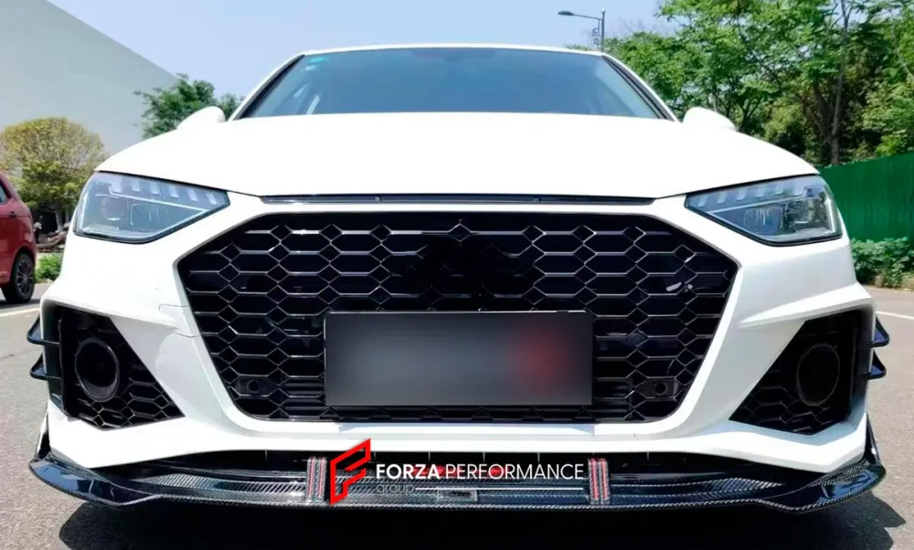 111 Обвес переделка для AUDI из A4 B9 Рестайлинг 2019+ в RS4 B9 Рестайлинг 2019+ Ауди