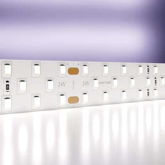 Светодиодная лента 24В 2835 27Вт/м 6000K 5м IP20 19мм Led Strip 20033