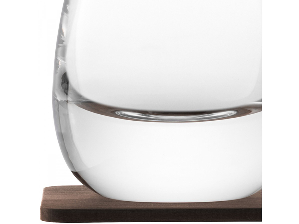 Набор из 2 стаканов Islay Whisky с деревянными подставками 250 мл LSA International