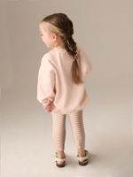 Толстовка и легинсы в комплекте для девочки Next E54-933, Персиковый