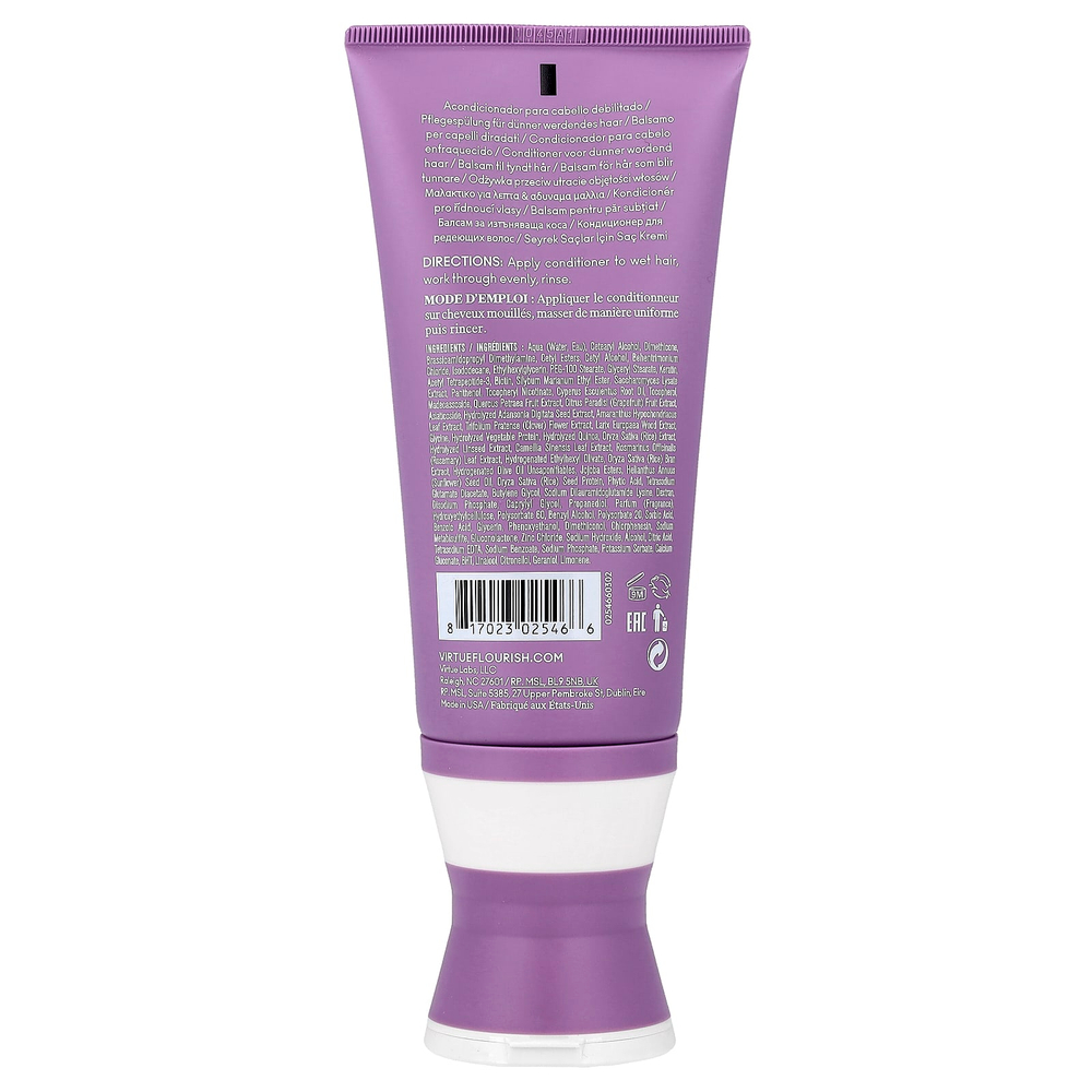 Virtue Labs, Flourish, кондиционер для тонких волос, 200 мл (6,7 жидк. унции)