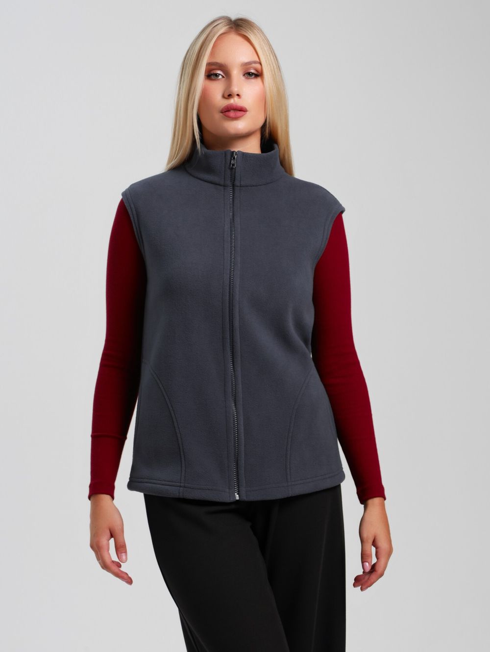 Толстовка (жилетка) Орбита Виотекс СЕРЫЙ