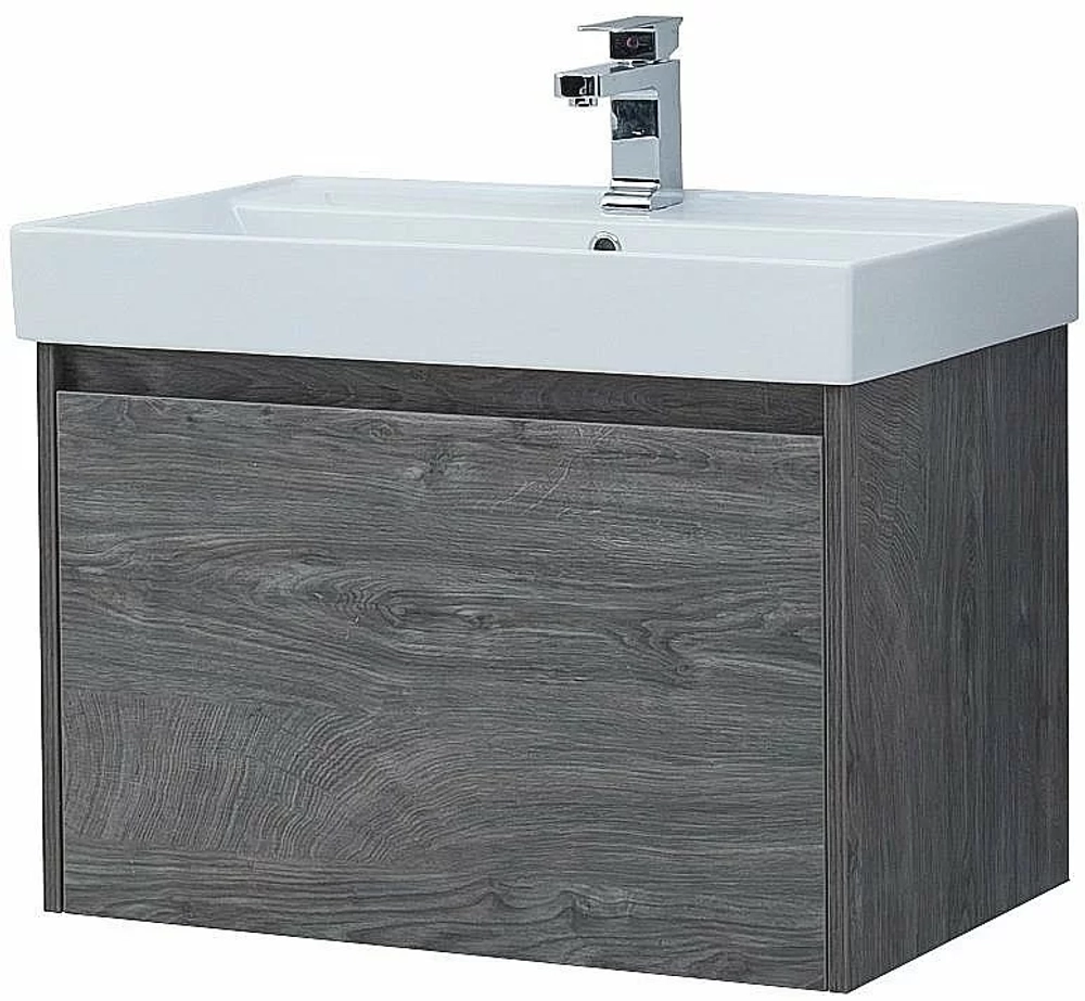 Тумба с раковиной Aquanet Nova Lite 242274 75 дуб рошелье