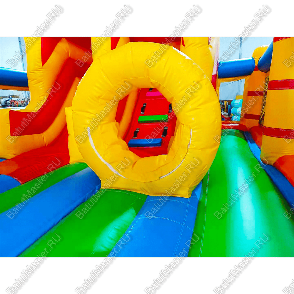 Надувной батут "Спорткомплекс 2", без столбиков, 4,5*4,5*3 м