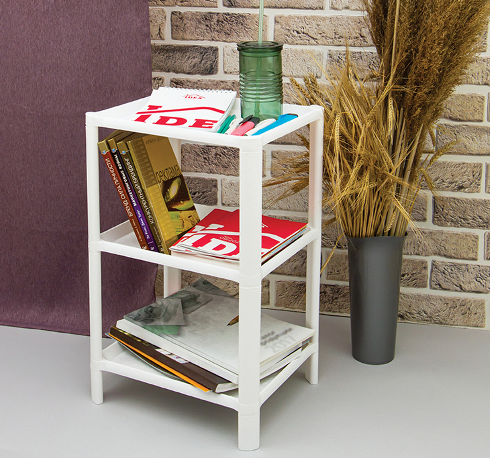 Полка прямоугольная малая (3 секции) 340х280х527