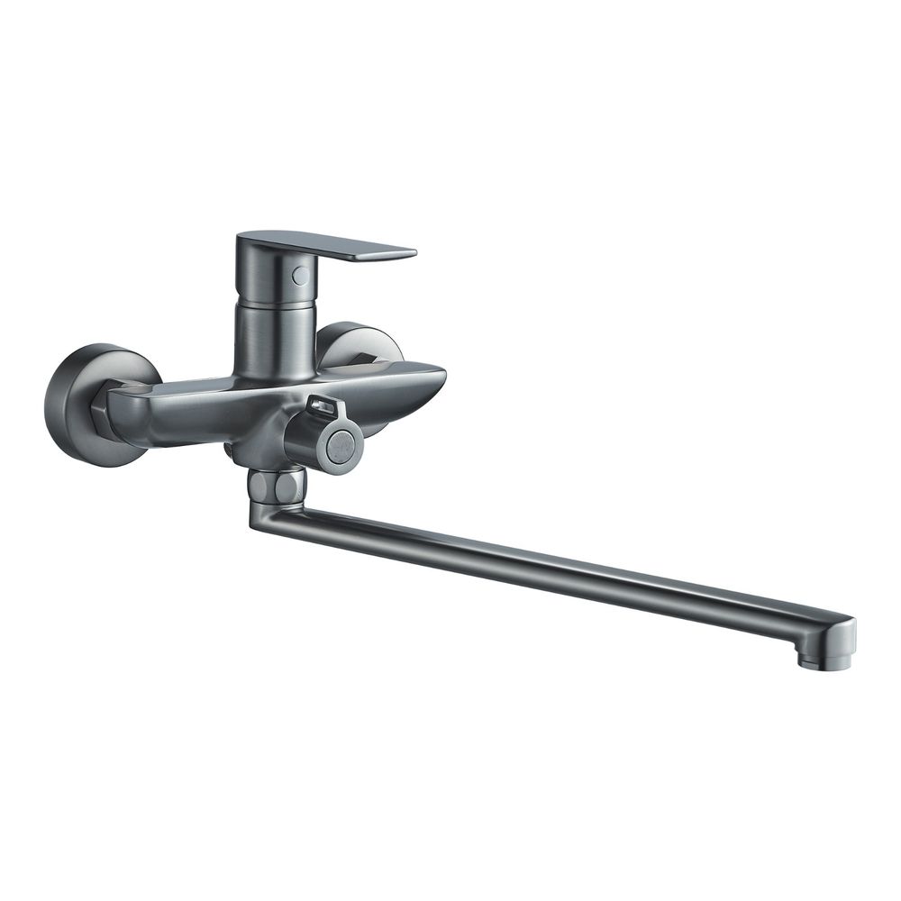 Смеситель для ванны HAIBA HB22505-3 оружейная сталь