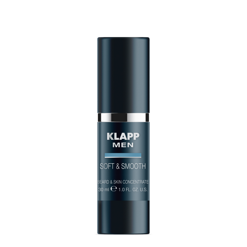 KLAPP Концентрат для ухода за бородой и кожей лица | MEN Soft&Smooth Global Gel, 30мл