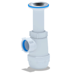 Сифон для мойки АНИ Пласт Грот 1 1/2 дюйма 40 мм (м)