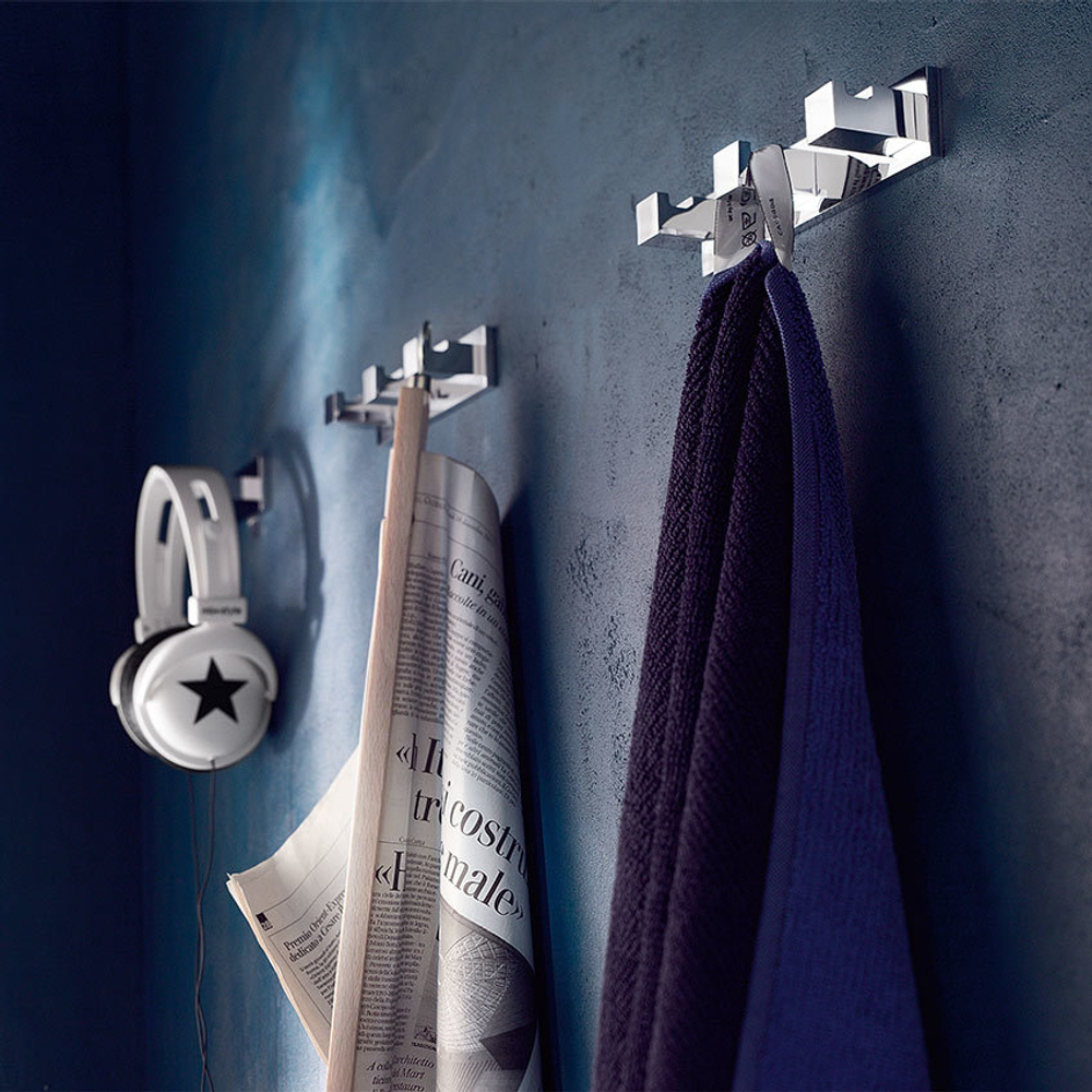 Крючок тройной Colombo Look  LC37, хром