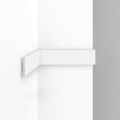 Плинтус Decomaster D162 D162-115 ДМ Молдинг гладкий