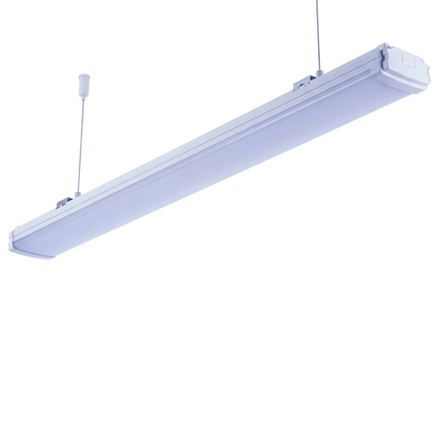 ULO-K21A 20W-4000K-L62-K IP65 WHITE Светильник линейный светодиодный подвесной. Белый свет 4000K. 2200Лм. 625х84х44мм. Корпус белый. TM Uniel