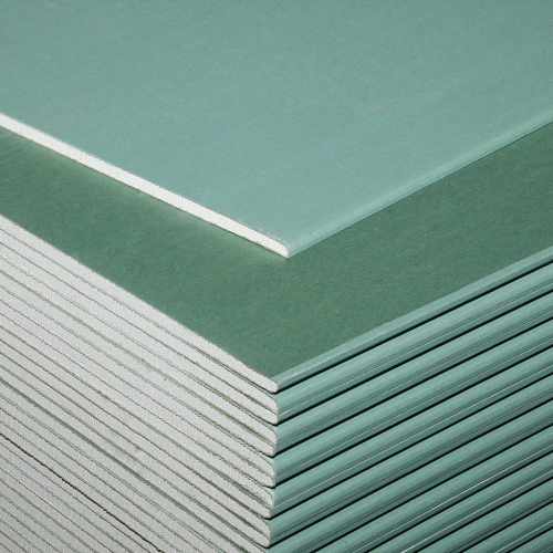 Гипсокартонный влагостойкий лист Knauf 2500х1200х9