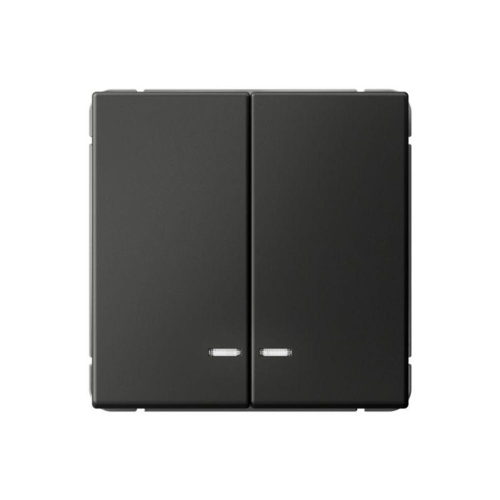 Выключатель 2-кл. ArtGallery (сх. 5а) 10AX с подсветкой механизм базальт SE GAL001453 Выключатель 2-кл. ArtGallery (сх. 5а) 10AX с подсветкой механизм базальт SE GAL001453