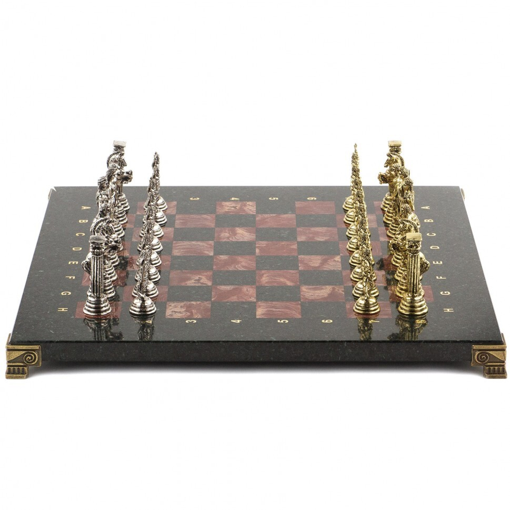 Шахматы "Посейдон" 32х32 см лемезит  G 120785