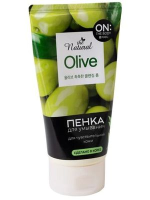 ON THE BODY OTB natural olive пенка для умывания с маслом оливы 120 гр