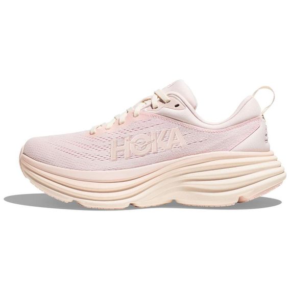 HOKA ONE ONE Bondi 8 Беговые дорожки Низкие Жемчужно-розовые