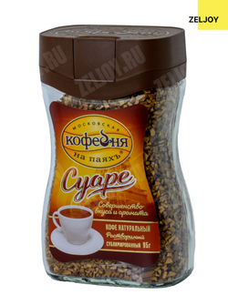 Кофе растворимый, MKП СУАРЕ 95 гр. (ст/б)
