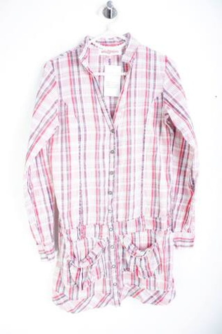 Блузка Attr@ttivo в клетку, маркировка S, визуально на 44 размер