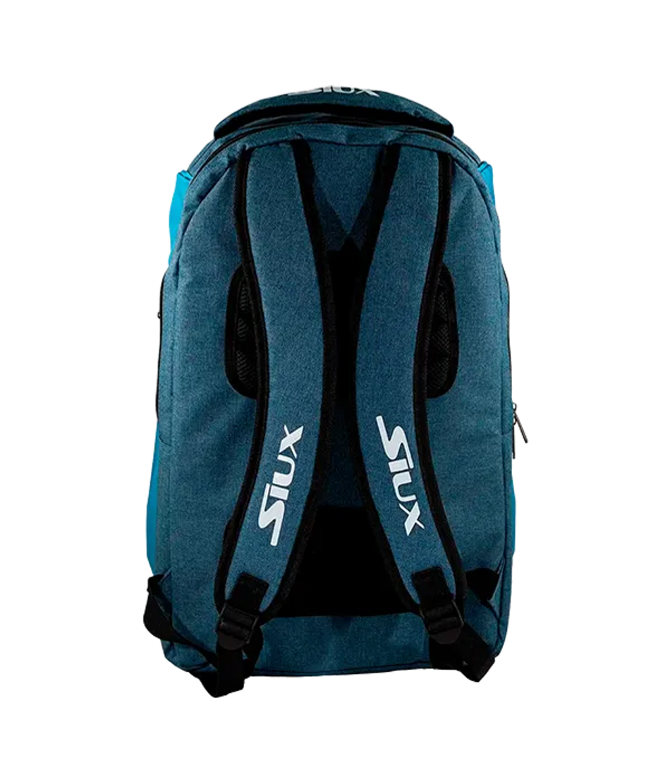 Рюкзак для падел Siux Pro Tour Blue 2025, с вентилируемым отсеком для обуви