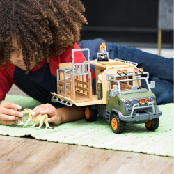 Schleich S 42475 — Игровой набор Schleich грузовик спасения животных 45 деталей — фото 18