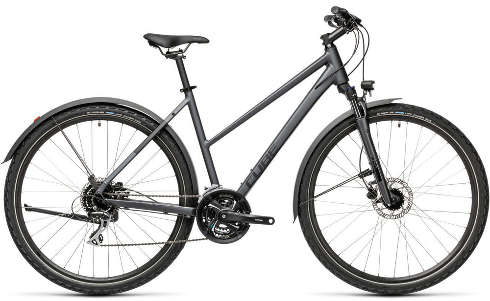 Женский велосипед Cube Nature Allroad Trapeze (2021)
