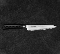 Tamahagane Универсальный нож Tsubame Black 15см.