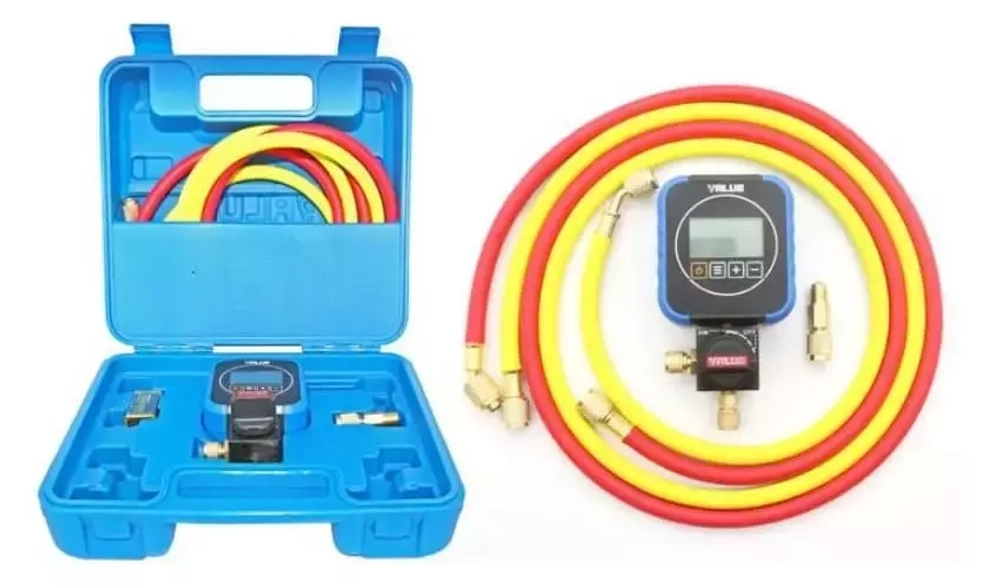 Электронный манометрический коллектор Value VRM1-0101I (R410A, R22, R134A, R407C, R404A, R507, R32, R290)
