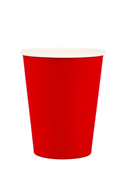 ЭКН Стакан 250 мл КРАСНЫЙ однослойный, 45/900, шт