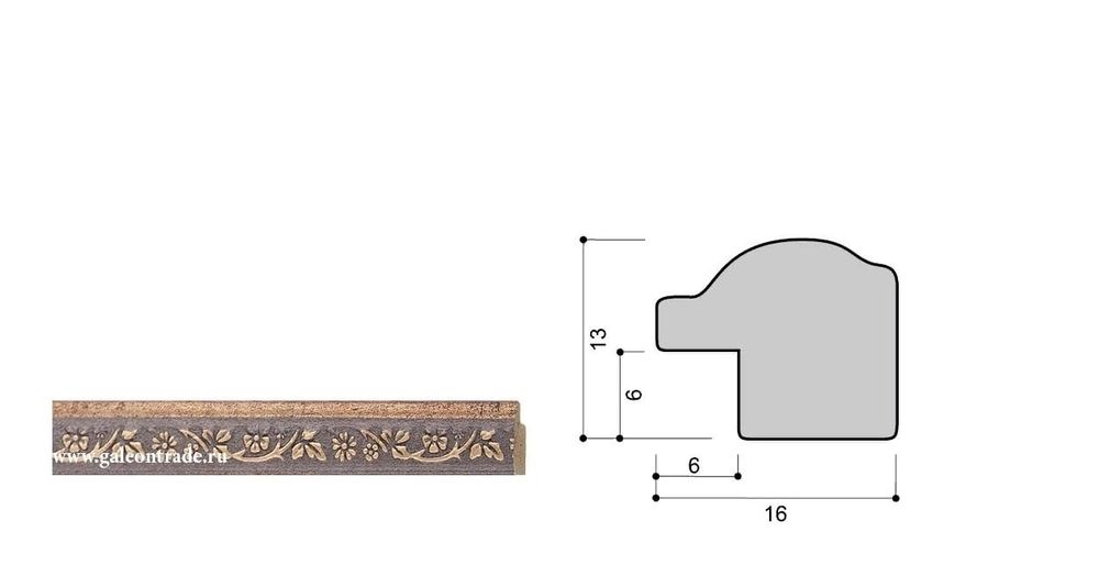 Багет интерьерный 28*15 2712C-116A1 (106556)