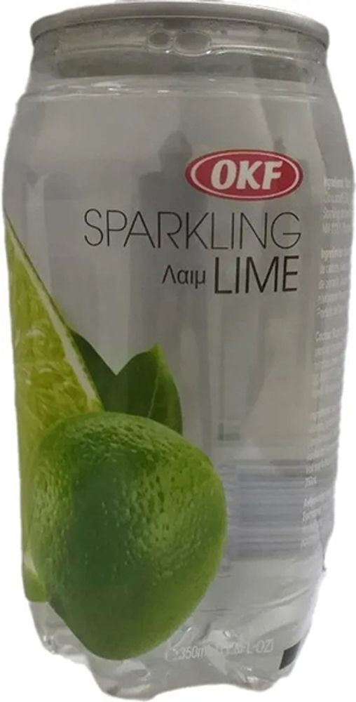 Газированный напиток OKF Sparkling Lime &quot;Лайм&quot; 0.35 - пэт