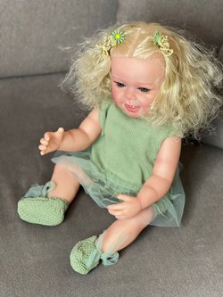 Кукла Реборн виниловая 55см в пакете (FA-559)