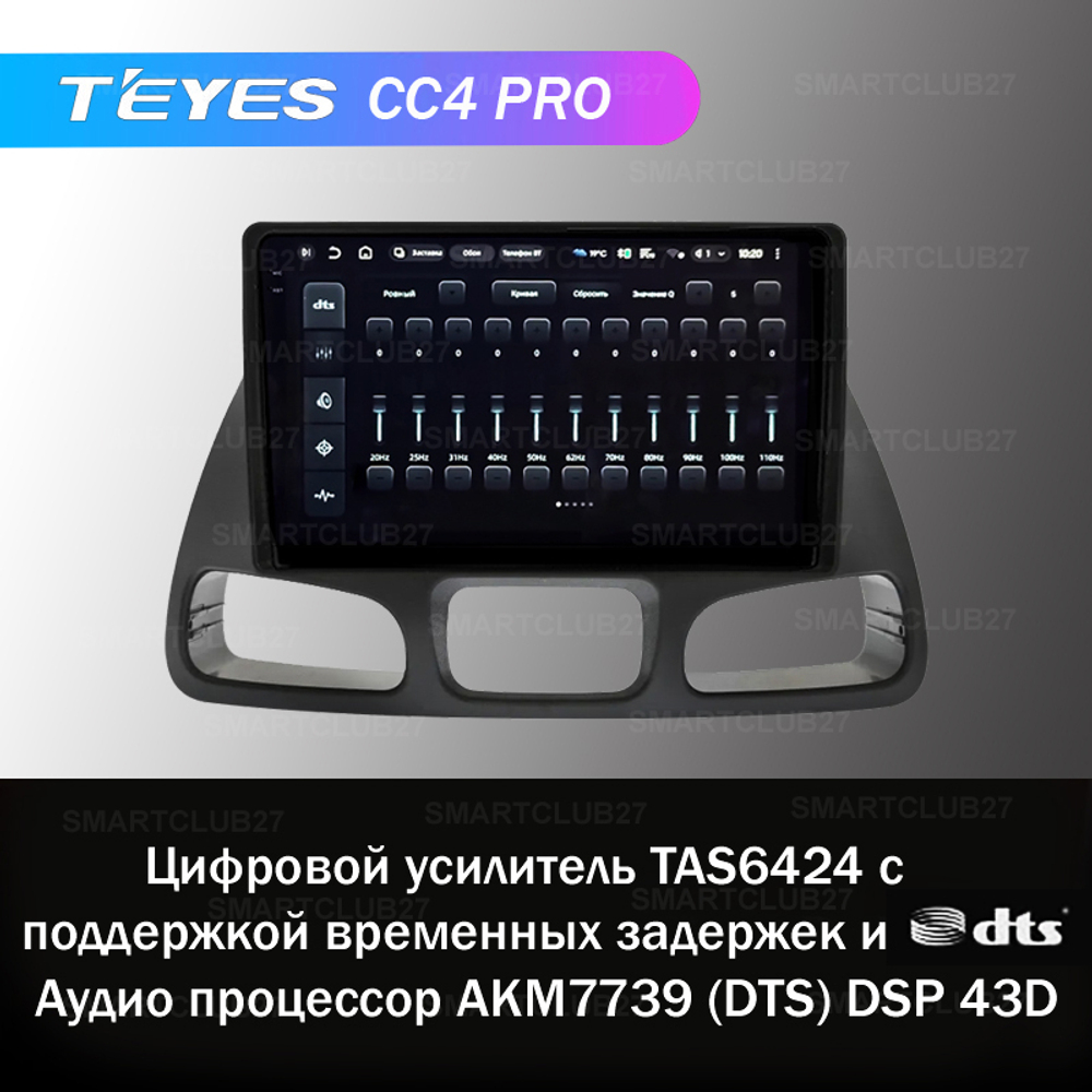 Teyes CC4 Pro 10,2" для Toyota Town Ace 1998-2001