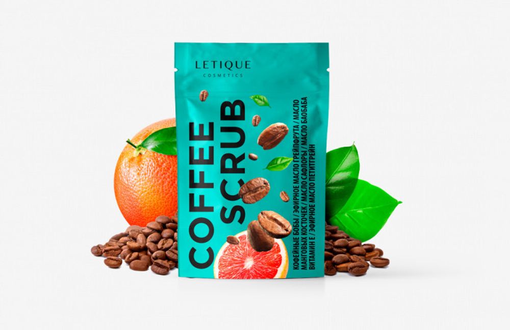 Скраб для тела LETIQUE Cosmetics Coffee Scrub 250 г