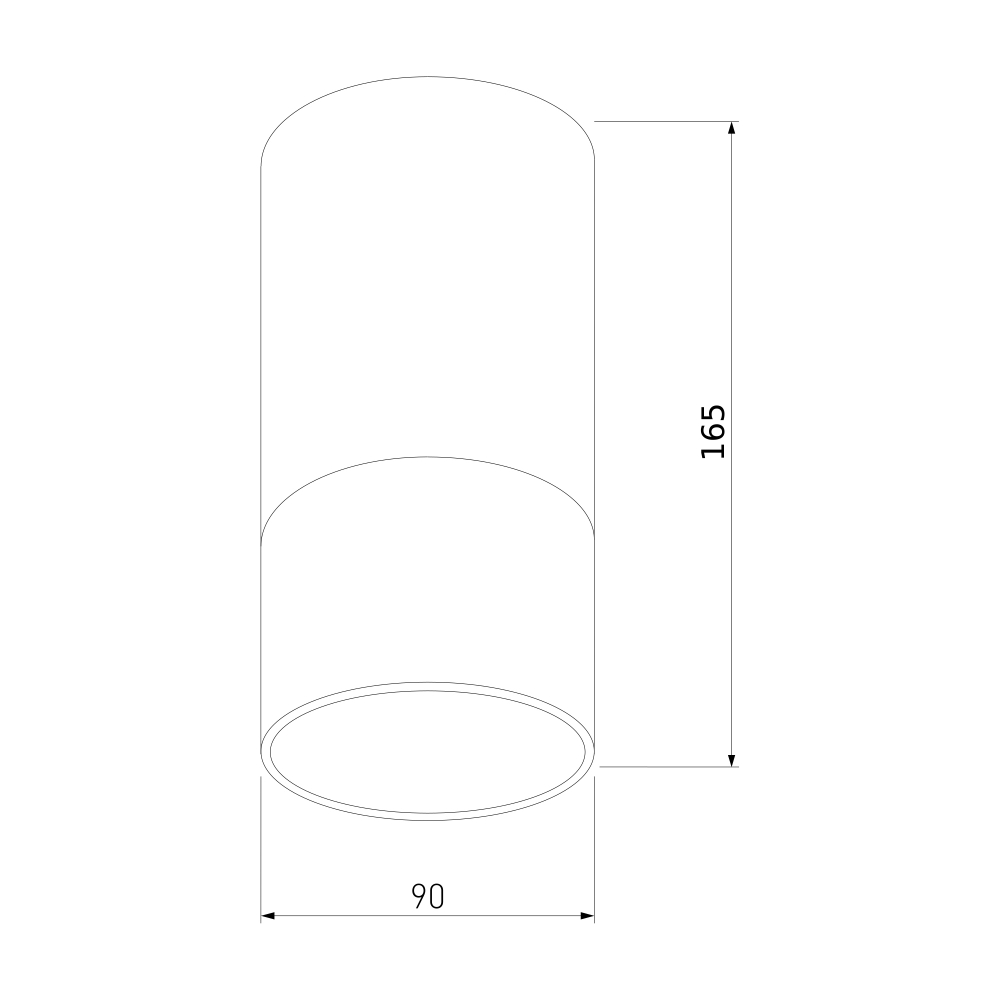 Уличный потолочный светильник Light LED 2106 IP54 35139/H серый
