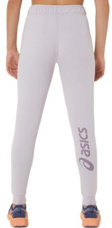Женские теннисные брюки Asics Big Logo Sweat Pant - Фиолетовый