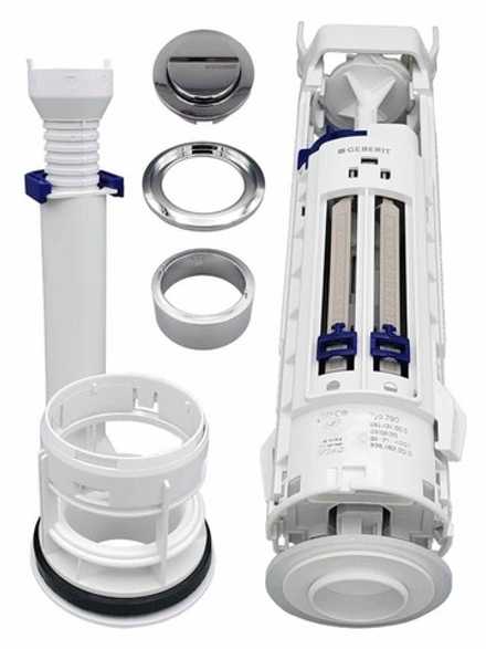 Универсальный сливной механизм для унитазов Duravit